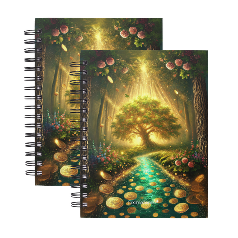 Cuaderno de Manifestación Abundancia, con Actividades