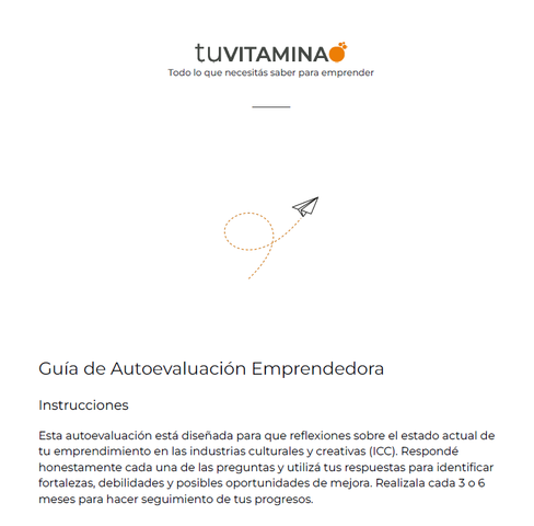 Guía de autoevaluación (dónde está tu proyecto hoy)