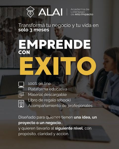 Emprende con EXITO 