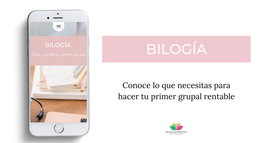 BILOGÍA: Serie de Masterclasses para crear tu primer grupal