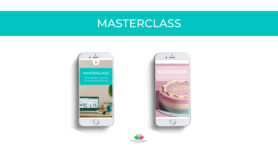 MASTERCLASS: Cómo generar ingresos  con productos digitales