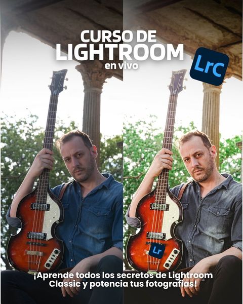 Curso Virtual de Lightroom - Grupal en vivo