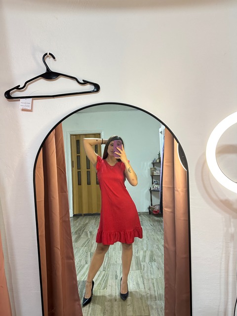 Vestido volado