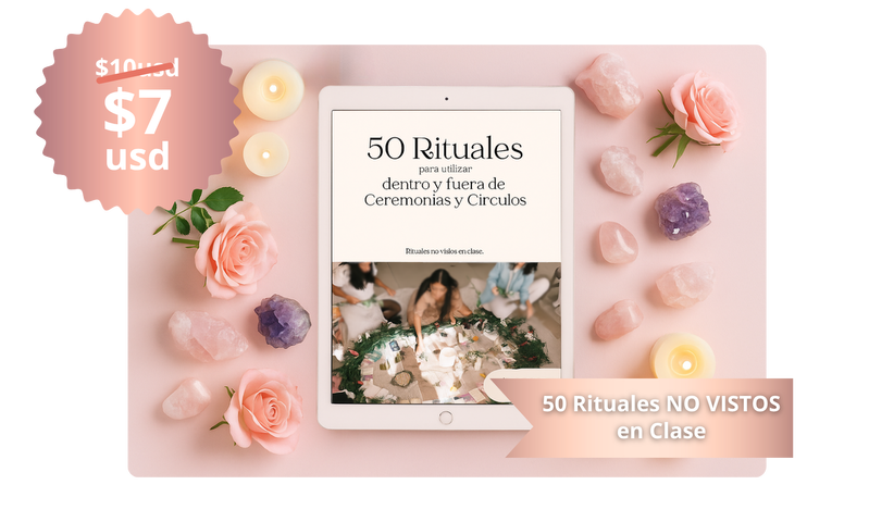 Ebook: 50 rituales prácticos para tus Ceremonias, Círculos y uso personal