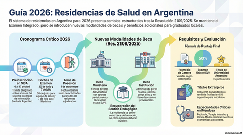 Residencia Médica 2026 en Argentina: 5 Verdades Incómodas (y un Cambio de Paradigma) que debes conocer