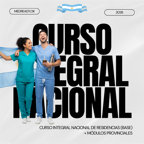Curso ResiOne| Curso Nacional Integral + Módulos provinciales | NUEVO SISTEMA DE RESIDENCIAS Argentina