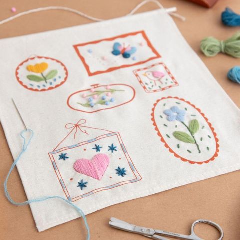 Banderín “Cuadritos del Jardín