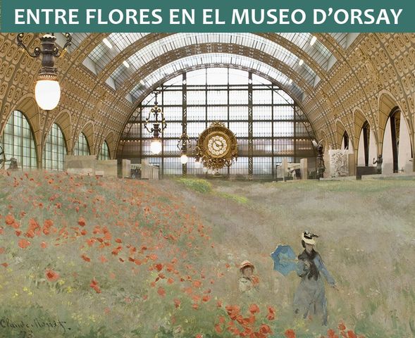 Entre flores en el Museo d'Orsay