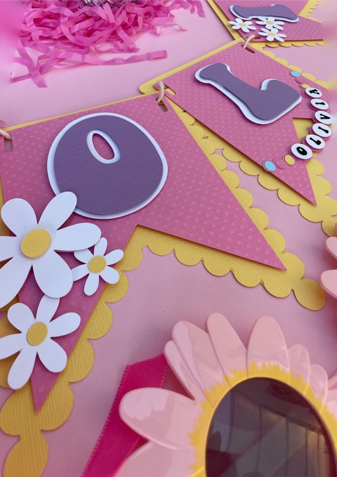 Banderines 3D con SHAKER Y  LUZ