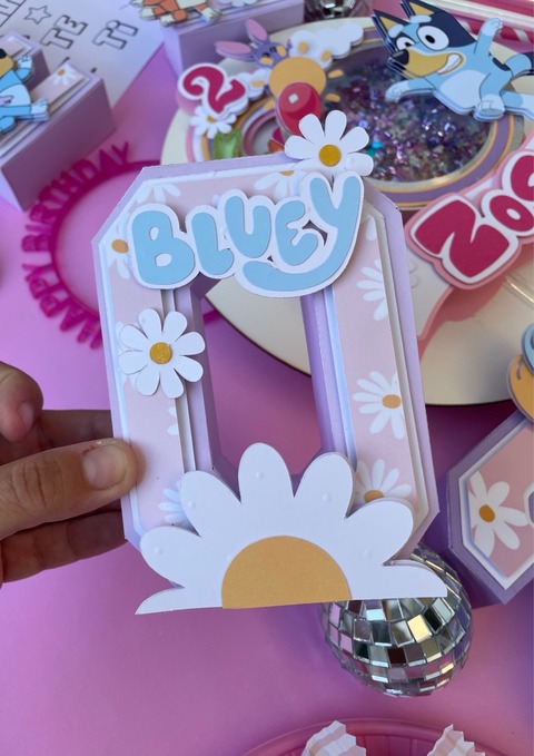 Letras 3D simples y con Shaker 