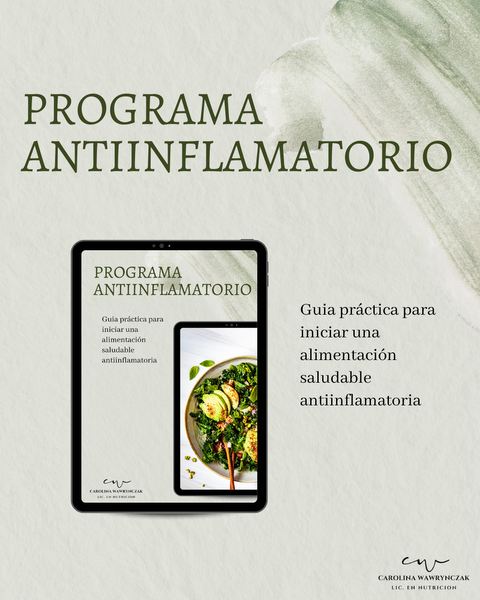 Programa antiinflamatorio libro