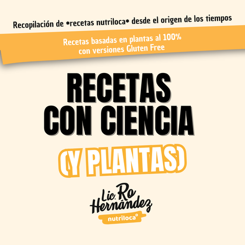 Selección de recetas con ciencia*: 100 recetas nutriloca