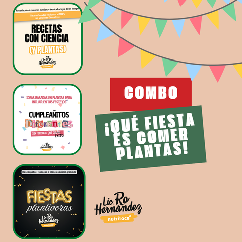 Combo: ¡qué fiesta es comer plantas!