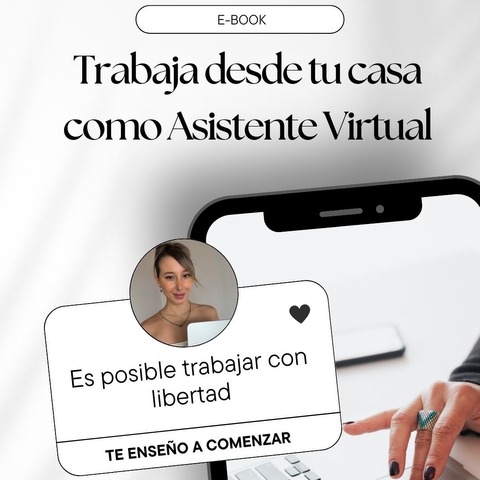 📓 Ebook: Trabaja como Asistente Virtual 👩🏼‍💻