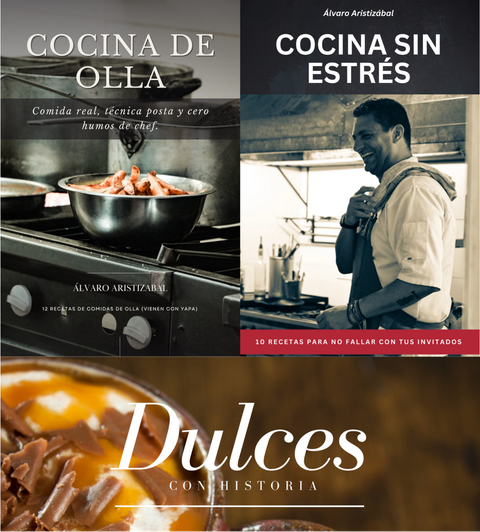 Mis tres libros en un solo combo 📚🍷