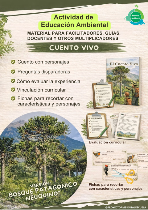 Descargable: Cuento Vivo: Bosque Patagónico Neuquino