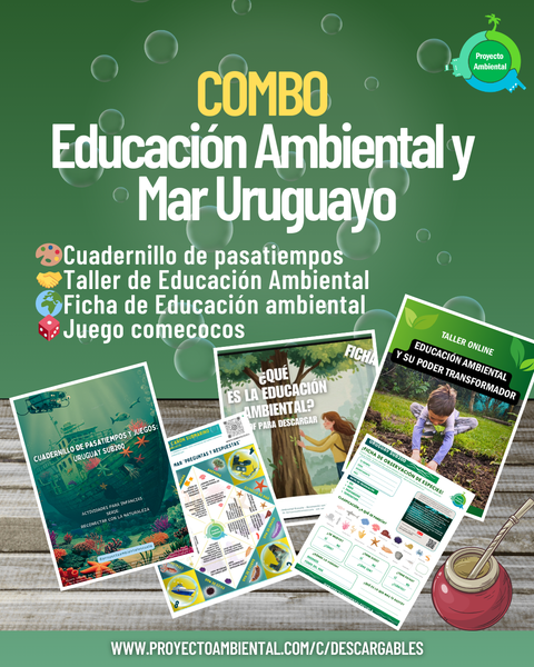 Combo Educación Ambiental y Mar Uruguayo