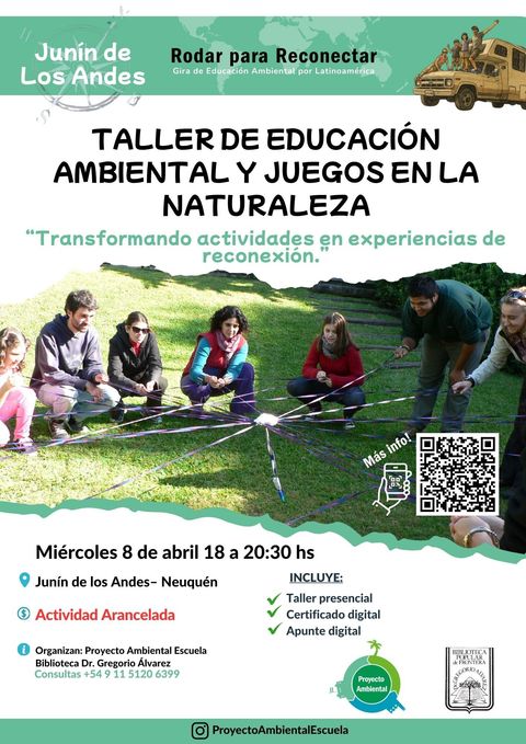 Taller presencial: Educación Ambiental (Junín de los Andes, Neuquén)