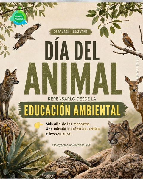 Día del Animal desde la Educación Ambiental