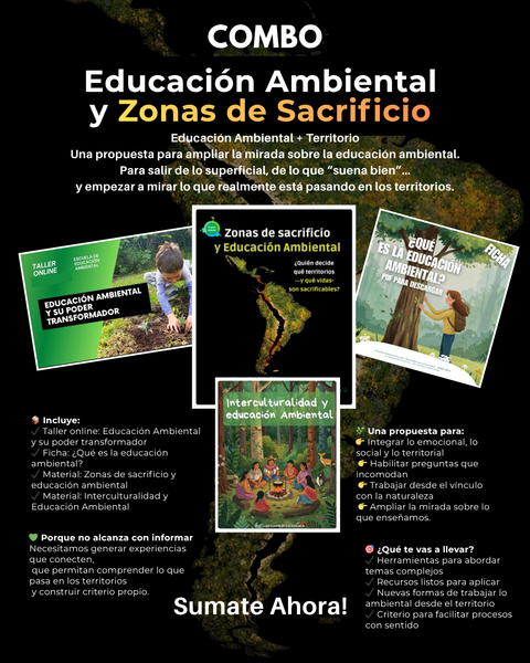 Educación Ambiental y Zonas de Sacrificio
