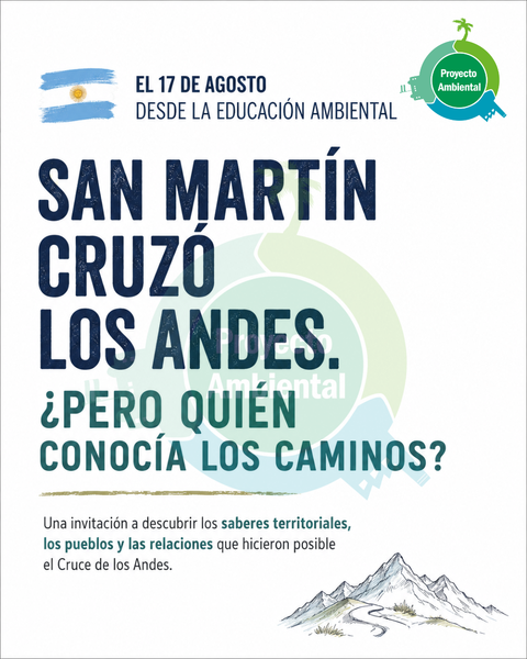 17 de agosto desde la Educación Ambiental