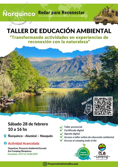 Taller presencial: Educación Ambiental (Argentina-Neuquén-Ñorquinco)