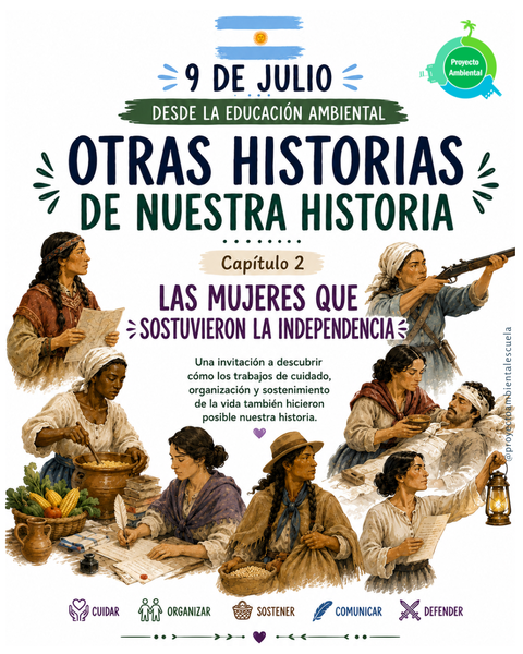 Mujeres en el 9 de Julio desde la Educación Ambiental