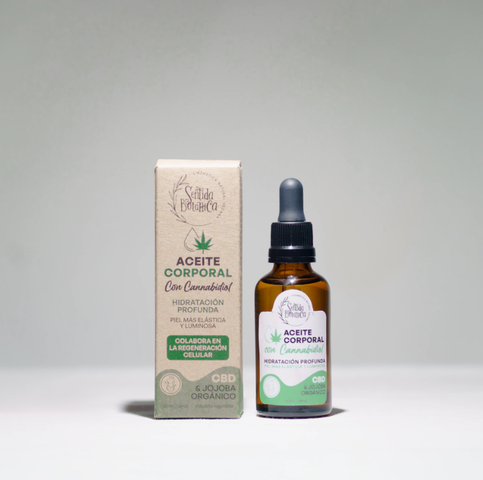 Aceite Corporal Con CBD - Hidratación Profunda