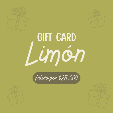 Gift card - Limón