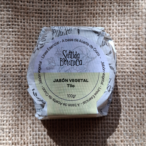 Jabón Vegetal - Línea Esencial - Tilo
