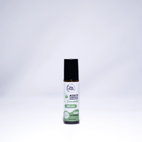 Aceite con CBD RELAX Corporal Hidratante - Roll On 10ml