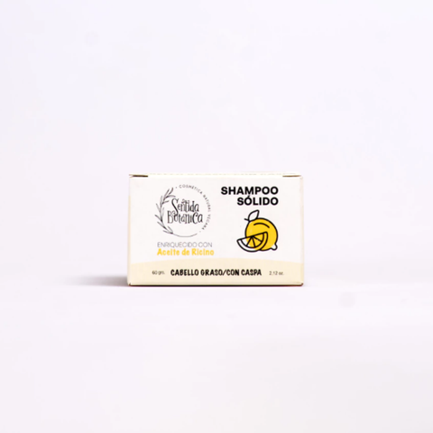 SHAMPOO SÓLIDO - CABELLO GRASO/ANTICASPA - 60 gr