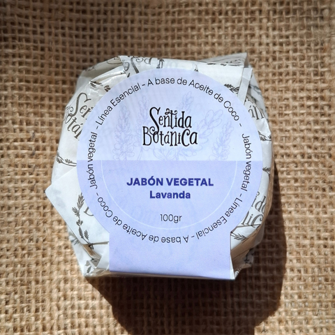 Jabón Vegetal - Línea Esencial - Lavanda