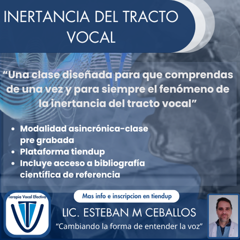 Inertancia del Tracto Vocal