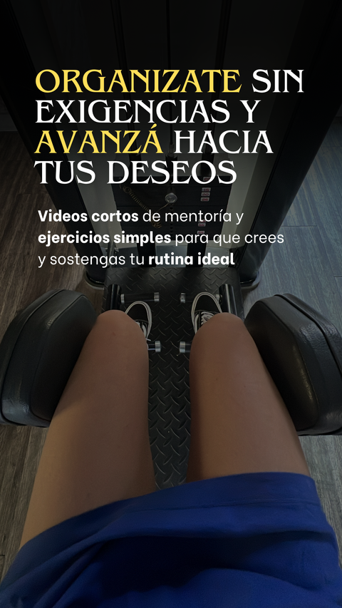 Creá una rutina adecuada para vencer la frustración y avanzar hacia tus deseos