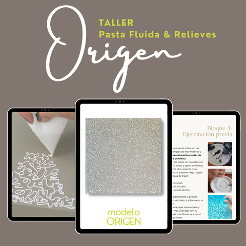 ORIGEN pasta fluida & relieves