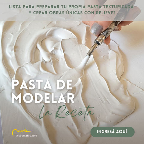 CLASE + EBOOK  /  PASTA DE MODELAR: LA RECETA