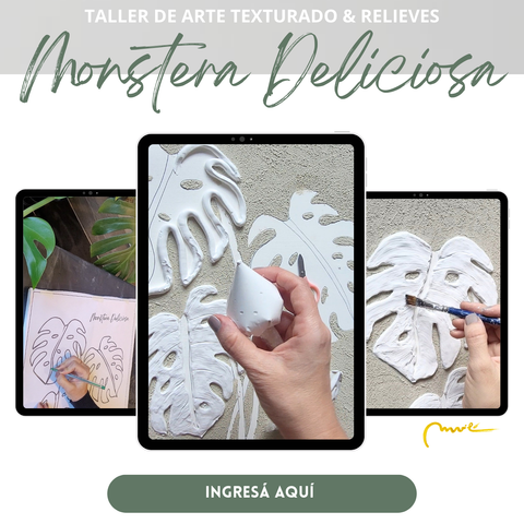 CLASE: CUADRO MONSTERA 