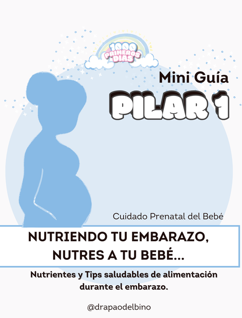 Nutriendo tu embarazo, nutres a tu bebé.