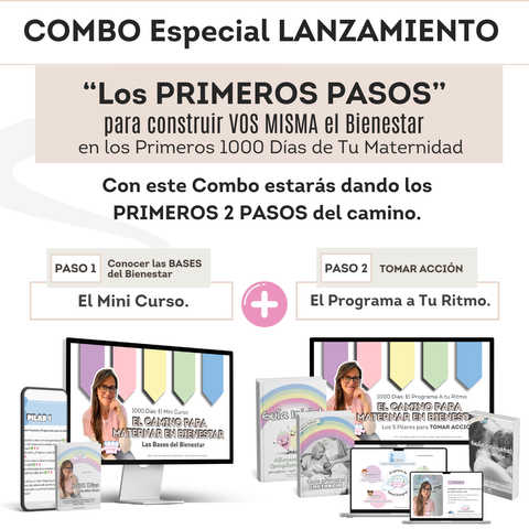 Los PRIMEROS PASOS del Camino para MATERNAR en Bienestar 