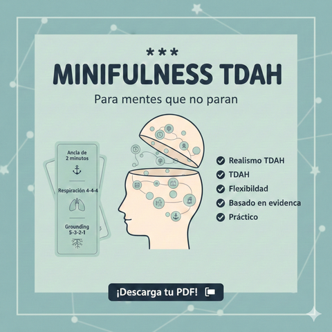 Fichas de Mindfulness para TDAH: Guía Práctica de Entrenamiento Atencional