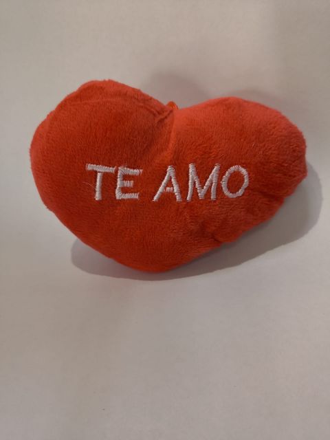 Corazón de Peluche chico  (Te Amo)