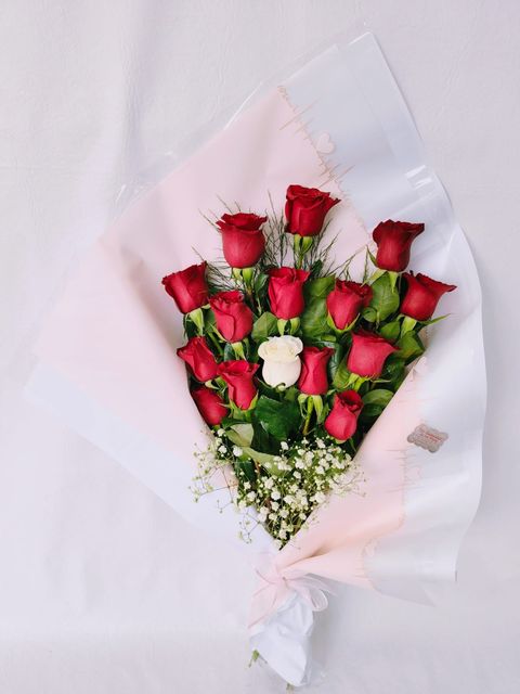 Ramo de 15 Rosas Ecuatorianas