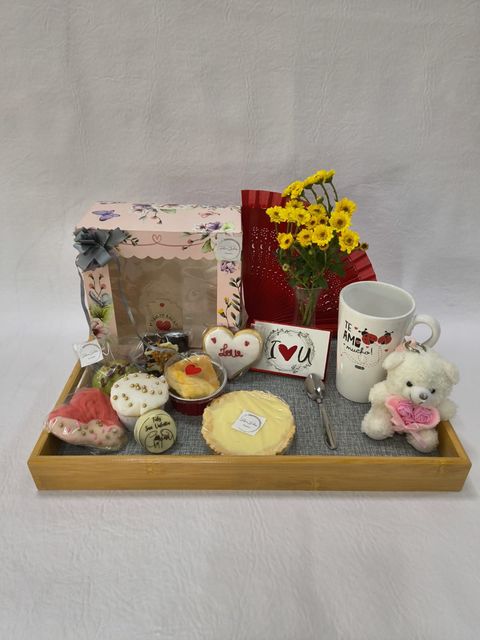 Desayuno Despertar con Amor (Tamaño grande) Especial día de los Enamorados