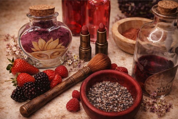 Crea con la Naturaleza: Curso de Colorantes Orgánicos y Sustentables para uso cosmético y alimentario.