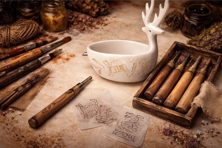 Pigmentos Naturales en el Arte Popular Mexicano 