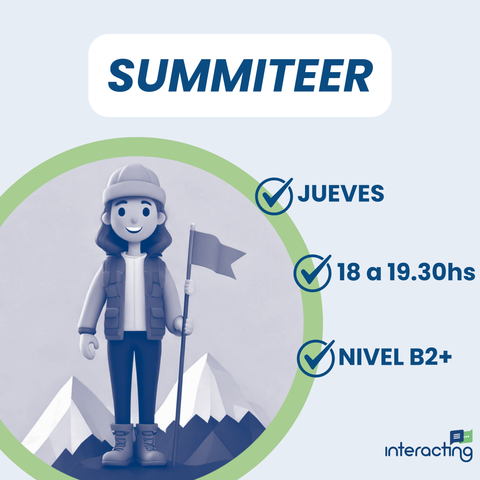 Summiteer (B2+) - Jueves 18-19.30hs