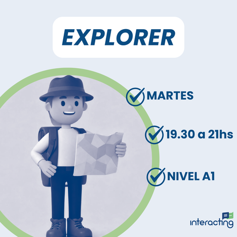 Explorer (A1) - Martes 19.30-21hs