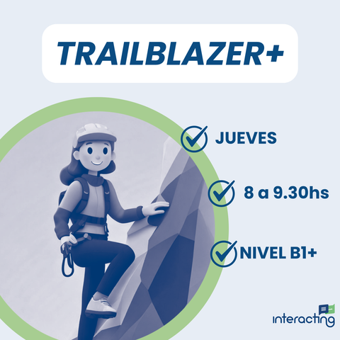 Trailblazer+ (B1+) - Jueves 8-9:30hs
