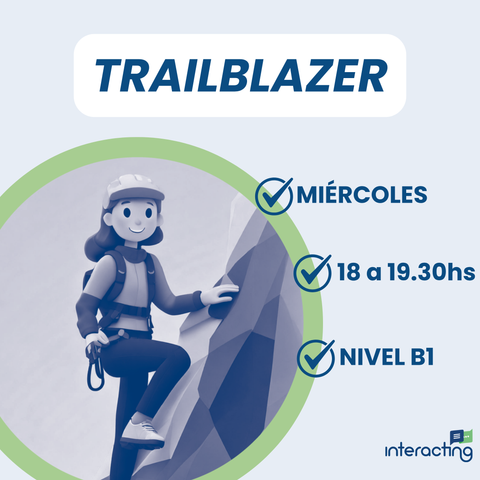 Trailblazer (B1) - Miércoles 18-19.30hs